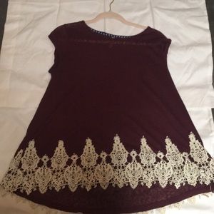 Pretty lace T-shirt
